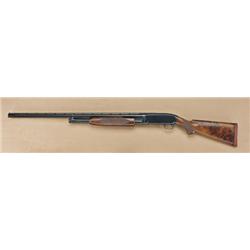 Winchester model 12, 12ga, marked for Super Speed  and Super X, 3”. Factory 30” barrel, ventilated  