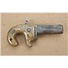 Image 2 : Moore .41 caliber rimfire derringer, standard  factory engraved with brass frame, serial #966.  The 