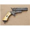 Image 2 : 19th century copy or Brevette of Sharps 4-barrel  derringer, fancy gold inlay, ivory grips, signed  