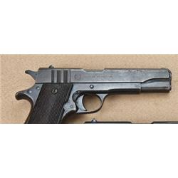 Ballester-Molina .45 caliber semi-automatic  pistol, blue finish, wood grips,  serial #42019.  With 