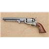 Image 1 : Colt 1851 Navy revolver, .36 caliber percussion,  blue and case hardened finish wood grips, small  g