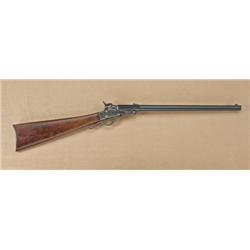 Maynard .52 caliber Civil War carbine in near fine  condition, blue and case hardened finish,  carto