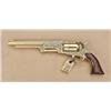 Image 1 : .44 caliber percussion Walker style revolver made  by Uberti, collector’s series, full gold plated, 