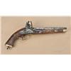 Image 1 : Belgian flintlock trade pistol circa mid to late  19th century, showing light to moderate pitting  a