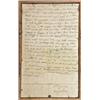 Image 2 : Hand-written letter from S.P. Carson to Dr. Robert  B. Vance circa 1827, concerning the possibility 