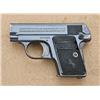 Image 1 : Colt model 1908 .25 caliber semi-automatic pistol,  blue finish, hard-rubber grips, serial #288752. 