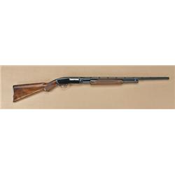 Winchester model 42, 26” barrel, factory Skeet  choked, Simmon’s rib added, blued finish, select  wo