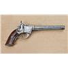 Image 1 : Sharps breech-loading single-shot pistol, one of  approx. 850 produced. Circa 1854-1857, .36 caliber