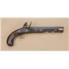 Image 1 : American flintlock “Kentucky” style pistol signed  Marekley in script on barrel. Approx. .41 caliber