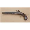 Image 2 : American flintlock “Kentucky” style pistol signed  Marekley in script on barrel. Approx. .41 caliber