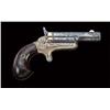 Image 2 : Colt #3 derringer, .41 caliber rimfire, early high  hammer, curved grip, deluxe or factory scroll  e