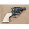 Image 2 : Colt Single Action Army revolver, sheriff’s model,  .45 caliber, 2” barrel, fully and finely inlaid 