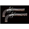 Image 1 : Pair of original flintlock officer’s pistols  signed “Boutet, Directeur Artist” on barrels and  “Man