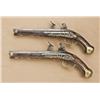 Image 2 : Pair of high quality Italian snaphance pistols,  barrels signed I. G. Zamboneri. The pair remain in 