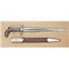 Image 2 : Dumonthier style double-barrel side by side  percussion knife pistol with 15-1/4” blade,  21-3/8” ov