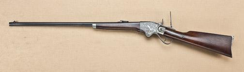 Spencer .46 rimfire caliber sporting rifle, period or factory Nimschke ...