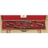 Image 1 : Highly important cased pair of high art  Belgian-made H. Dumoulin & Fils-Milmort bolt  action rifles