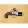 Image 3 : Near mint flintlock tap-action over/under pocket  pistol signed Innes & Co, Edinburgh, approx.  1-5/