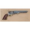 Image 2 : Colt 1851 Navy revolver, .36 caliber percussion,  blue and case hardened finish, varnish wood grips,
