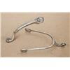 Image 2 : Sterling Silver French Napoleonic era officer’s  spurs showing small French hallmarks, circa  approx