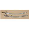 Image 1 : French mounted artillery sword marked Chatelle Le  Rault 1801 with small inspectors marks, stamped 4