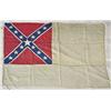 Image 1 : Confederate style flag, measuring approx. 68” by  46”, constructed in three joined panels that are  