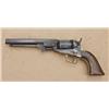 Image 2 : Colt 1849 pocket model with affidavit stating,  “This cap and ball Colt Pistol was found with a  dea