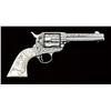 Image 2 : Colt Single Action Army revolver, .45 long colt  caliber, serial #229594 4-3/4” barrel, factory  eng