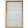 Image 4 : Important original letter written by Charles Henry  Crane, Assistant Surgeon General to Col. Thomas 
