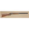 Image 1 : Winchester 1886 lever-action rifle 26” octagon  barrel, full magazine, rifle butt, in excellent to  