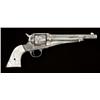Image 2 : Remington model 1875, .44 Remington caliber  single-action revolver. Finely period or factory  engra