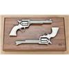 Image 2 : Rare pair of Colt Single Action army revolvers,  New Frontier series, Flat Top target frames,  7-1/2