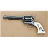Image 1 : Colt Single Action Army revolver, factory custom  order .45 ACP caliber, rare 6” barrel, blue and  F