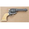 Image 2 : Colt Single Action Army revolver, .45 Colt  caliber, 4-3/4” barrel, fully and finely master  engrave