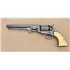 Image 1 : Colt 1851 Navy revolver, .36 caliber percussion,  blue and case hardened finish, period carved ivory