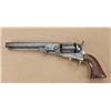 Image 1 : Colt model 1851 Navy revolver, .36 caliber  percussion, 7-1/2” barrel, grey patina finish,  varnish 