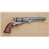 Image 1 : Colt 1851 Navy revolver, .36 caliber percussion,  4th model with capping groove, serial #21496. The 