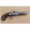 Image 1 : Gerndarme style pistol converted from flintlock to  percussion, lock signed Gosin A Leige. The pisto