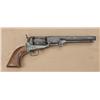 Image 2 : Colt 1851 Navy Revolver, .36 caliber percussion,  traces of original finish, wood grips, early small