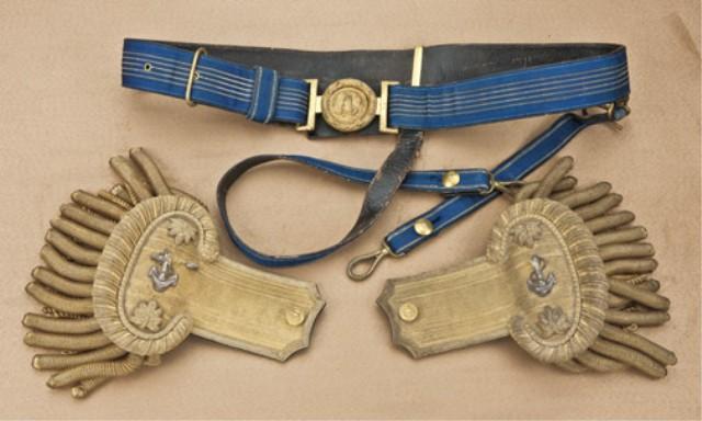 Pair Of US Naval Officer s Epilates Marked Johs Starky Bond St London 
