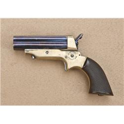 Sharps .30 caliber 4-shot pepperbox derringer,  serial #1998, early forward release, shows 75% of  a