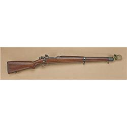U.S. Model 1903 A3 by Remington, .30-06 caliber,  military issue rifle, serial #4108874. Barrel is  