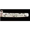 Image 5 : Magnificent Japanese royal quality Wakizashi in  ornate carved ivory scabbard, with shibayama  inlay