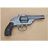Image 1 : Iver Johnson .38 S&W caliber, double-action  hammerless revolver, blued finish, gutta percha  grips,