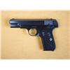 Image 3 : Colt model 1903, .32 caliber, semi-automatic  pistol, blue finish, hardrubber grips, serial  #327166