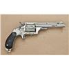 Image 2 : Merwin & Holbert, .38 caliber single-action  revolver, with 4-1/2” barrel, nickel plated,  hardrubbe