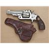 Image 2 : Smith & Wesson .38 caliber centerfire  single-action baby Russian revolver, nickel  plated, 3-1/2” b