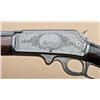 Image 3 : Marlin model 1893 lever action rifle, .45-90  caliber, factory engraved in grade2 pattern, 30”  octa