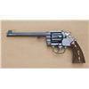Image 1 : Rare factory gold inlaid Colt New Service Target  model revolver, .44 Russian caliber, 7-1/2”  barre