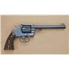 Image 2 : Rare factory gold inlaid Colt New Service Target  model revolver, .44 Russian caliber, 7-1/2”  barre